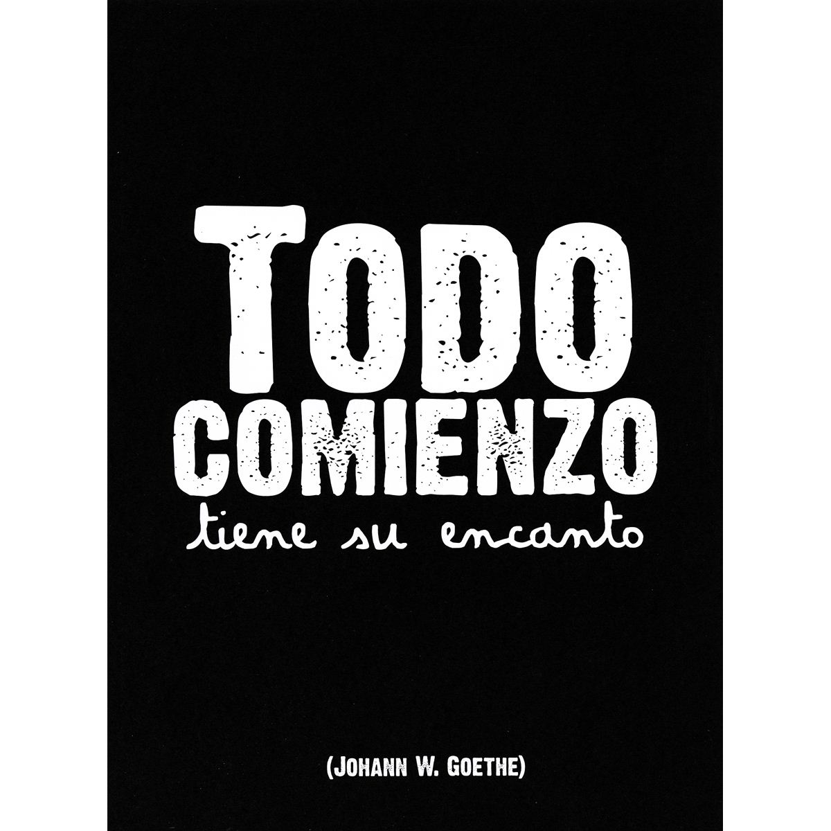 Tarjeta Johann Wolfgang Von Goethe