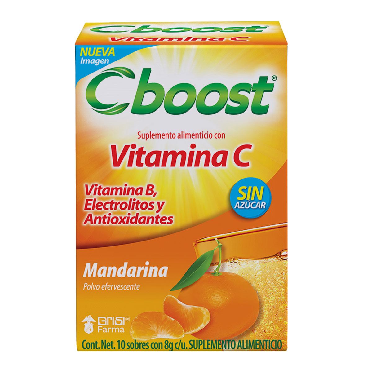 C-BOOST Suplemento Alimenticio C/ 10 SB