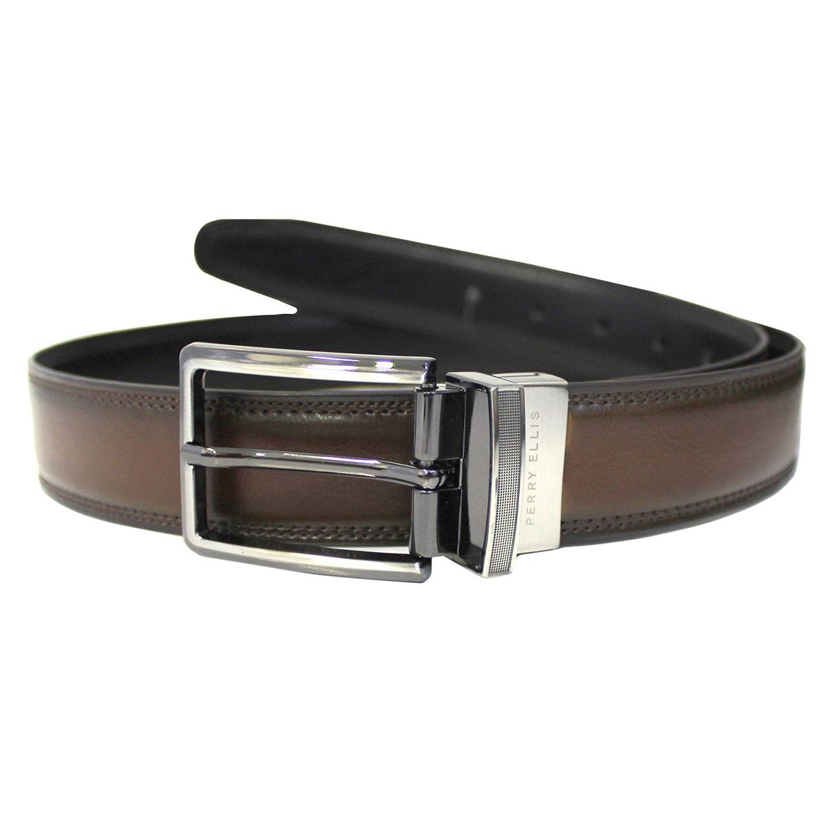 Cinturón Reversible Perry Ellis L49-0041-0M talla 40