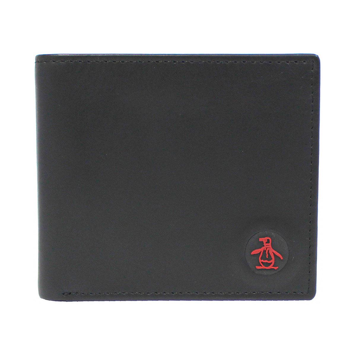 Billetera negra Penguin para hombre