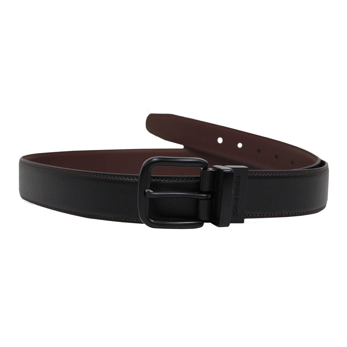 Cintura Pierre Cardin In Pelle Bovina, Larga 30 Mm, Perfetta Per Uomo Elegante E Ufficio