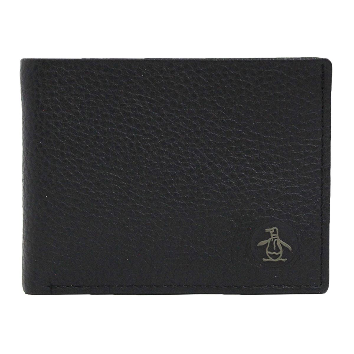 Billetera Original Penguin Bifold Negro para Hombre
