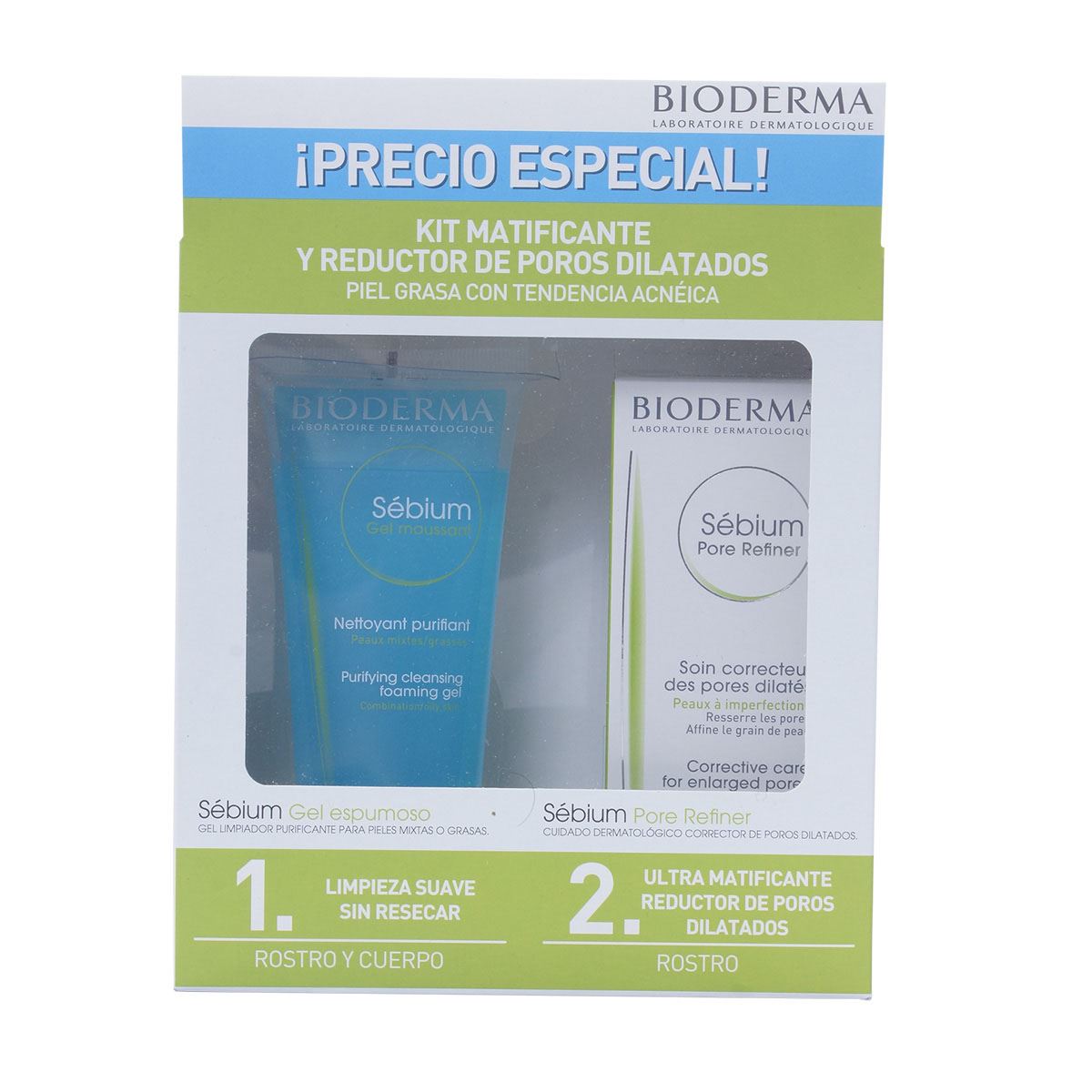 Sebium Pore Refiner + Sebium Gel Bioderma