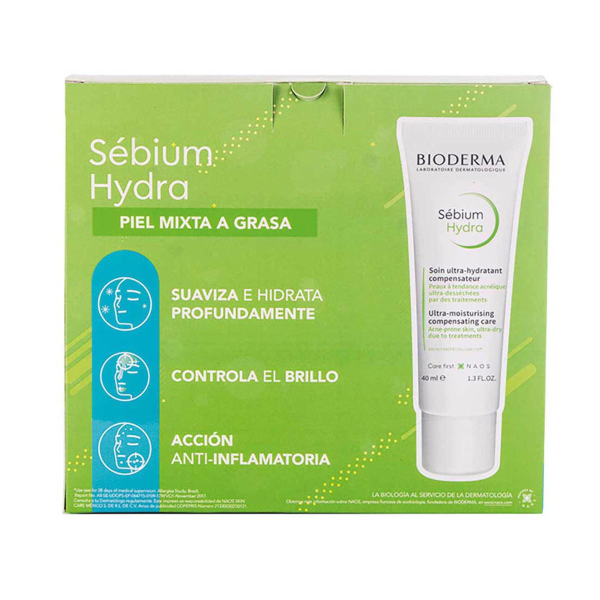 Pack Bioderma Sébium Hydra + Pigmentbio H2O 250 ml