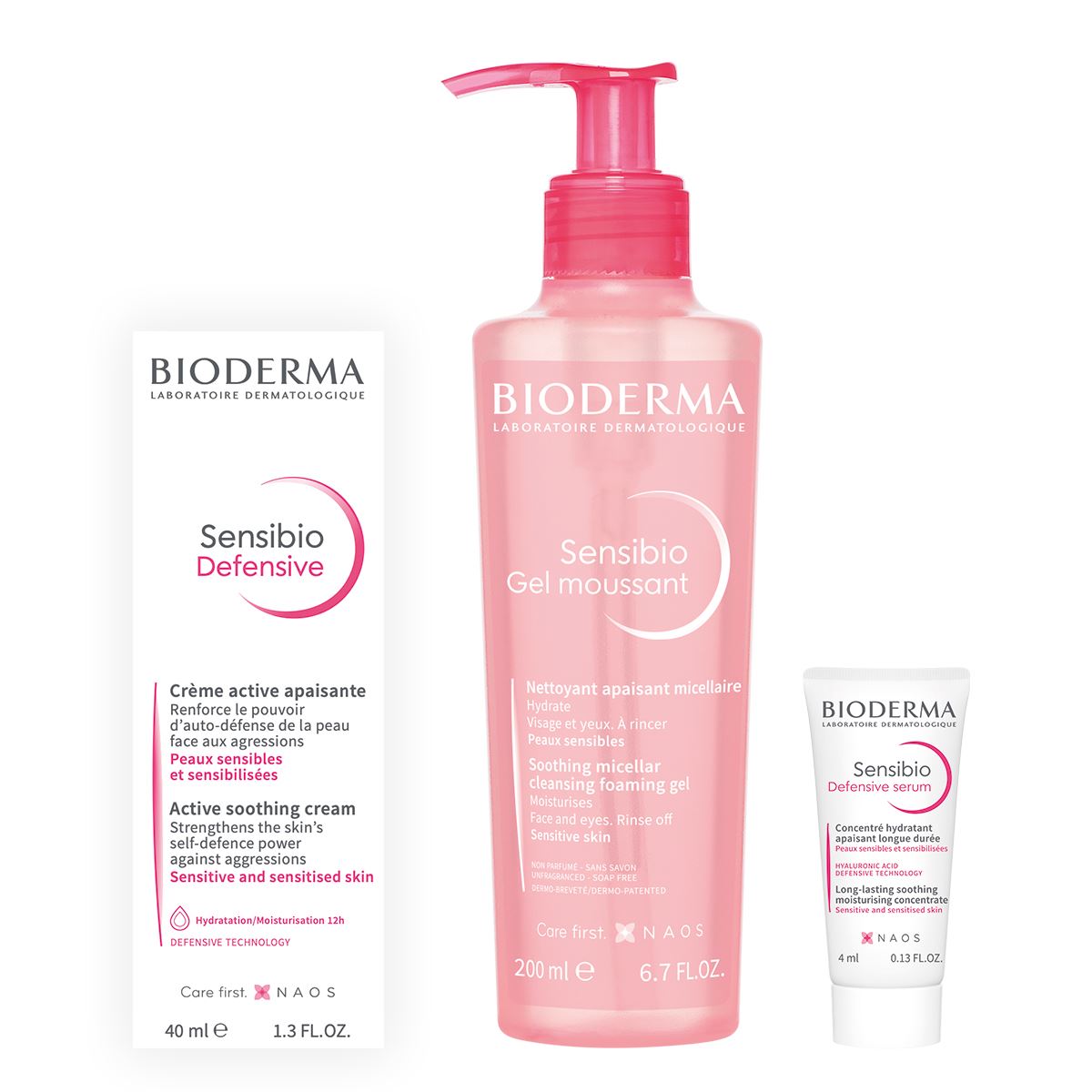 Bioderma Kit Rutina Ideal para Piel Sensible