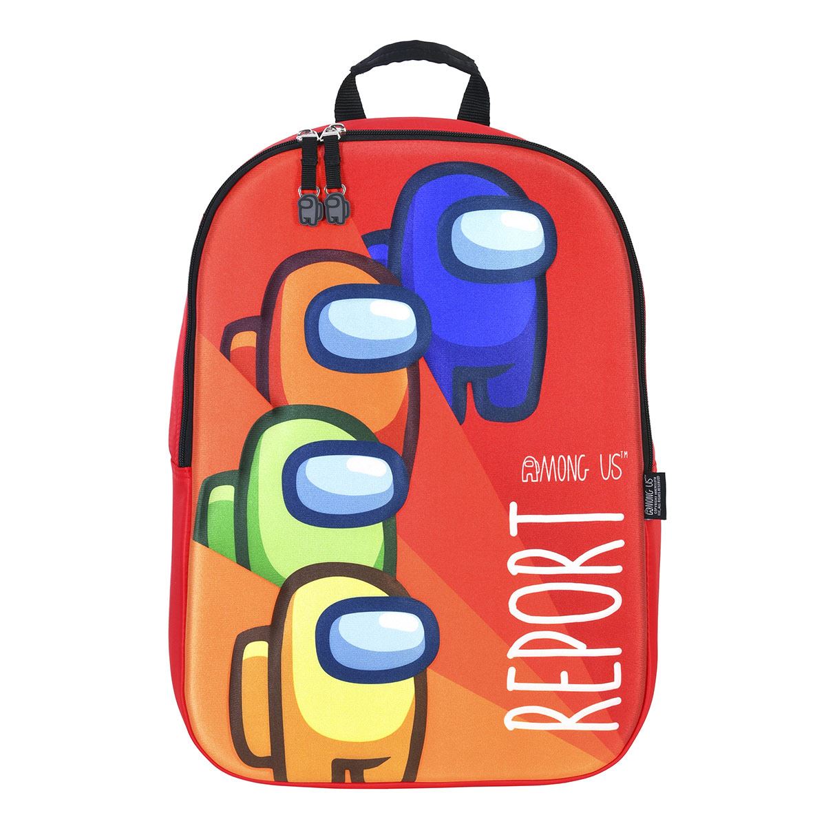 Mochila Among Us Roja Keepack