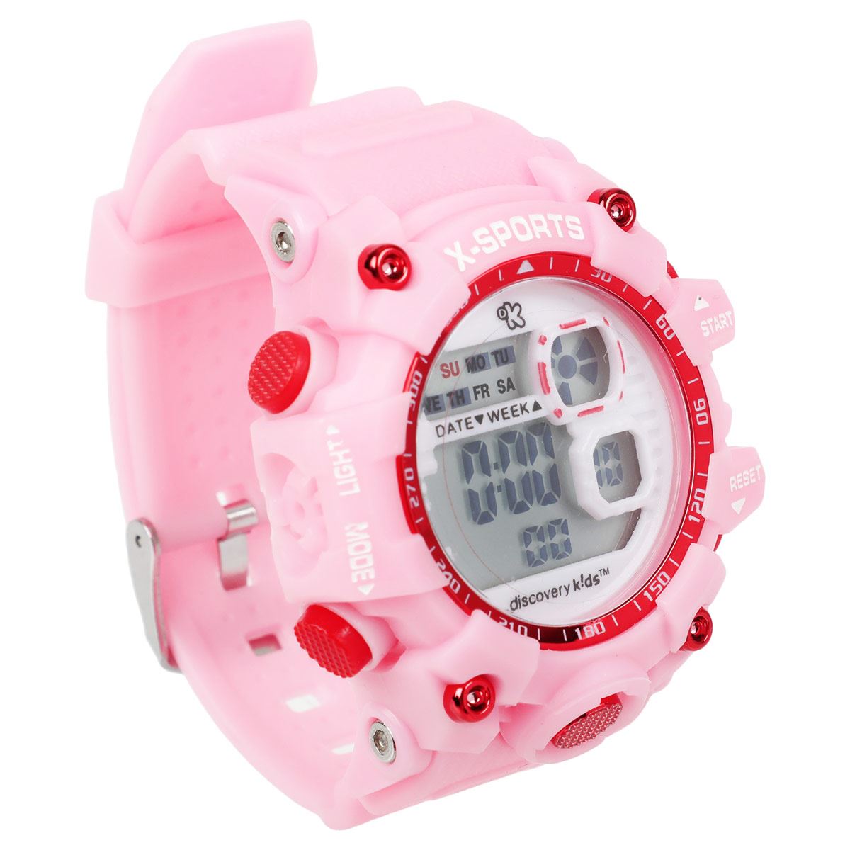 Reloj Digital para Niñas DKID-647B-1 Rosa