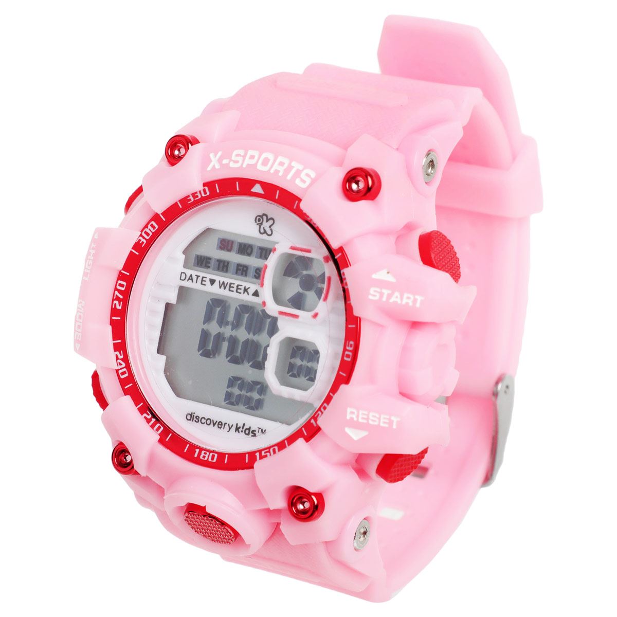 Reloj Digital para Niñas DKID-647B-1 Rosa