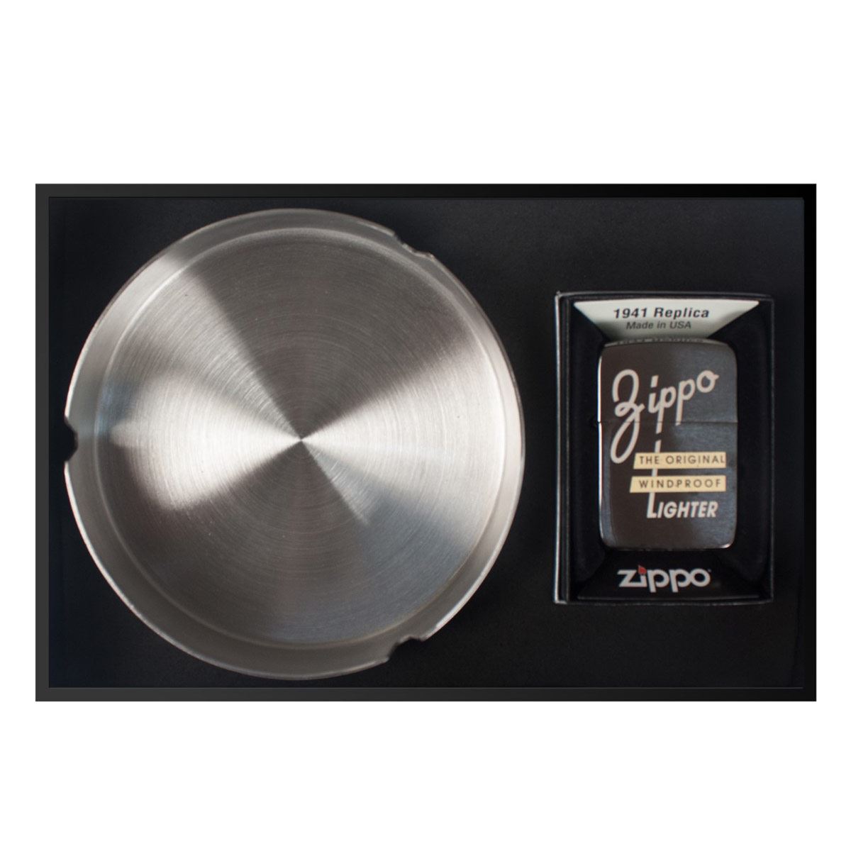 Set Encendedor Zippo Random Y Cenic
