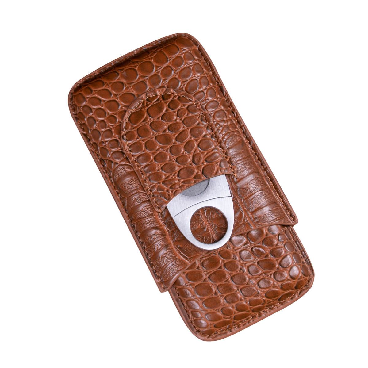 PURERA  MARRON CLARO TEXTURA REPTIL