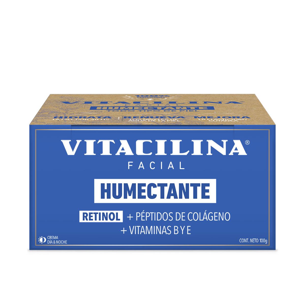 Crema Facial Vitacilina Humectante 100gr