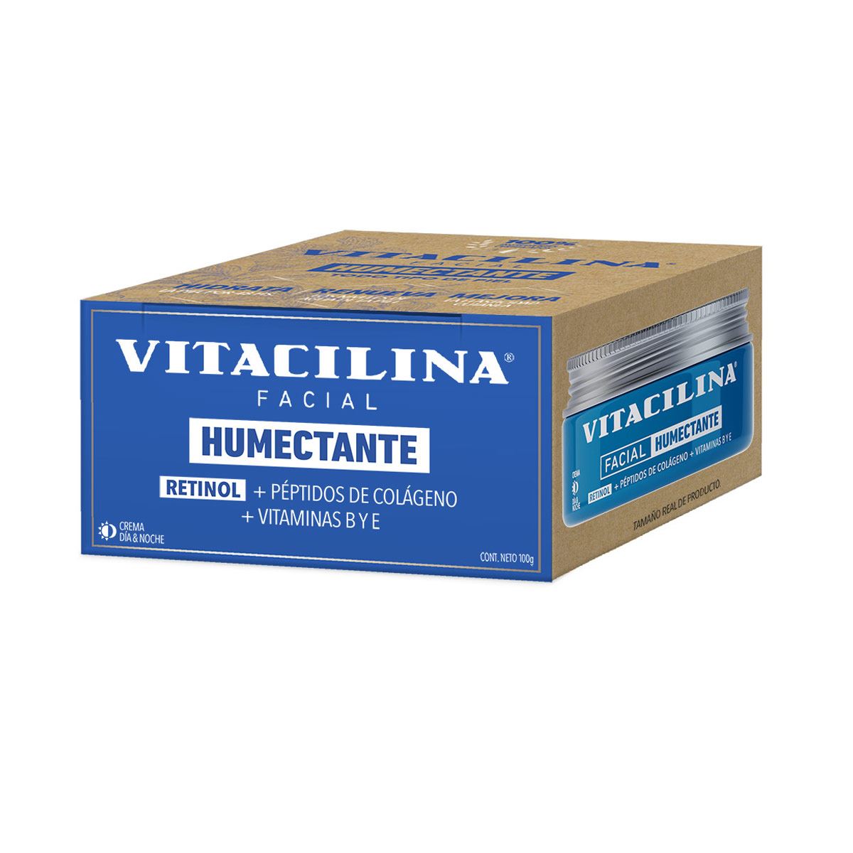 Crema Facial Vitacilina Humectante 100gr
