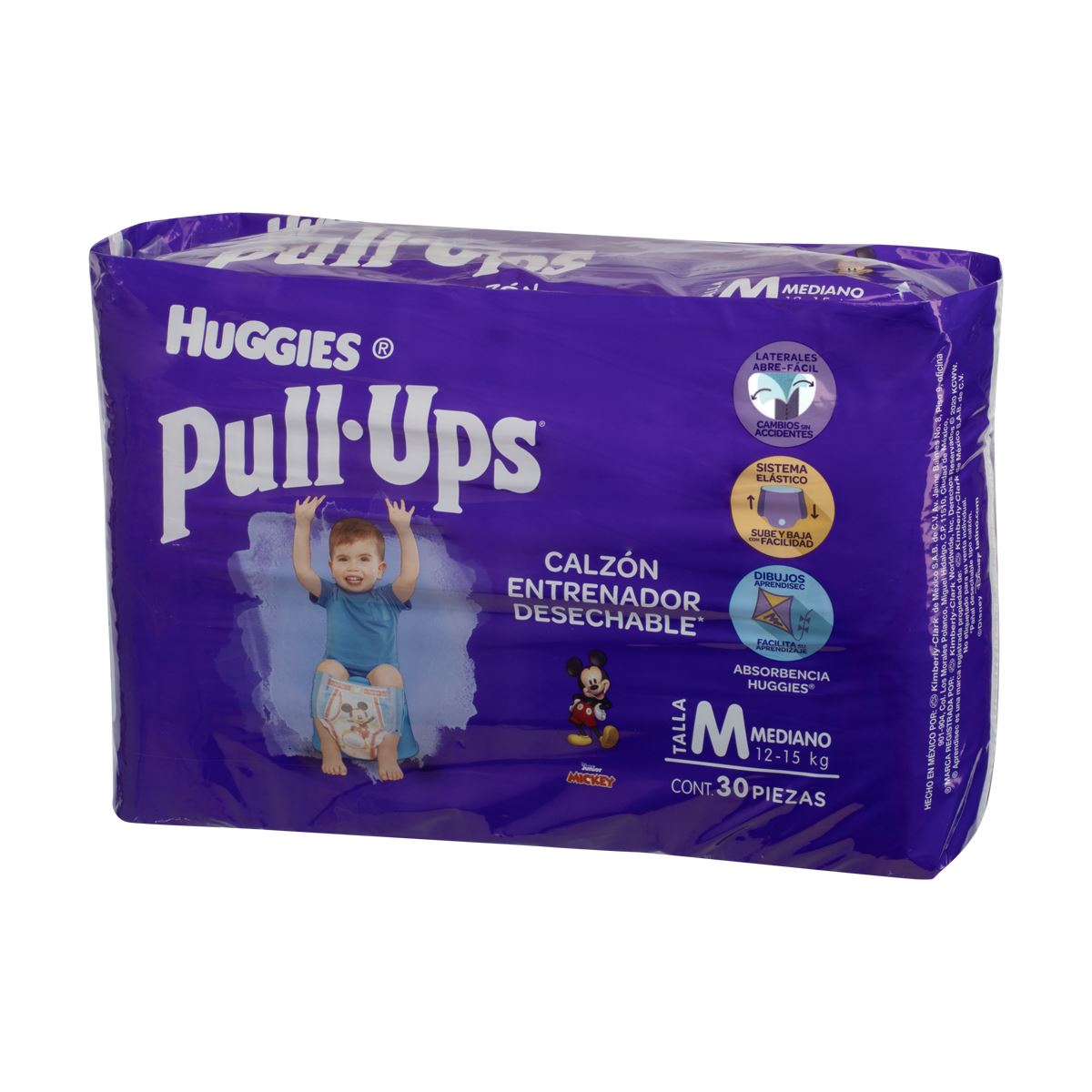 Pañal Pull Ups Mediano para Niño 30 piezas