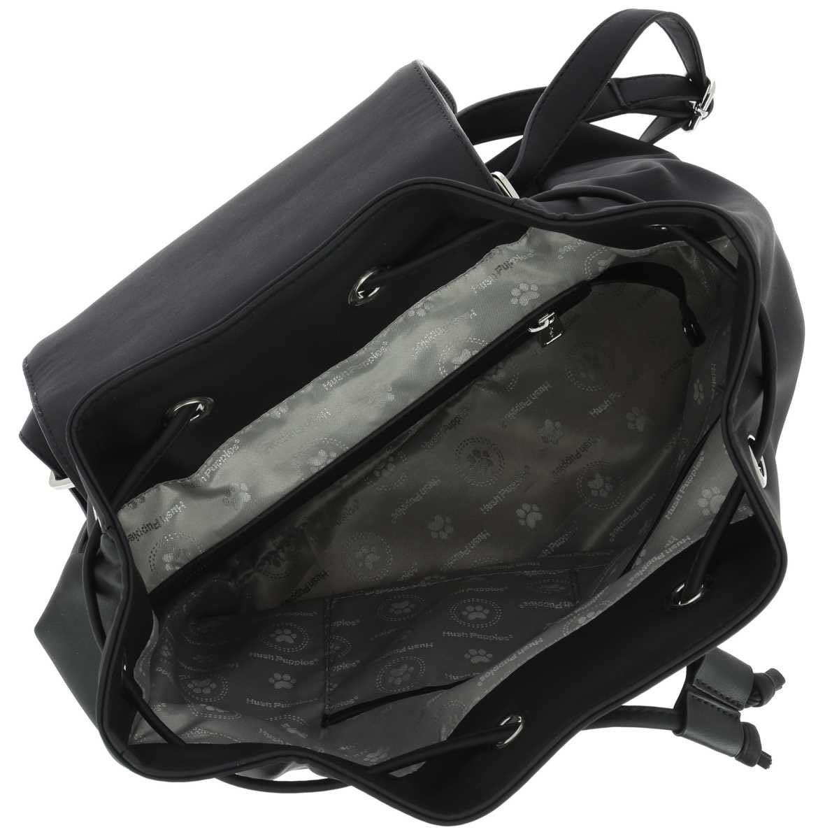 Bolso Hush puppies back pack negro