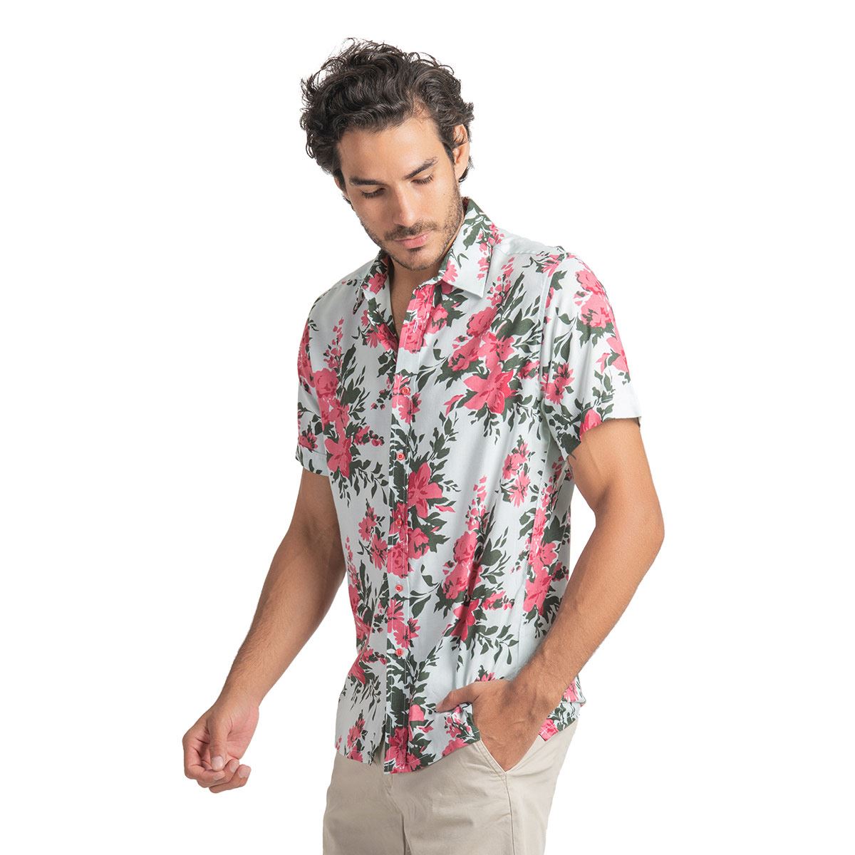 Camisa para playa Hueso COMB GD