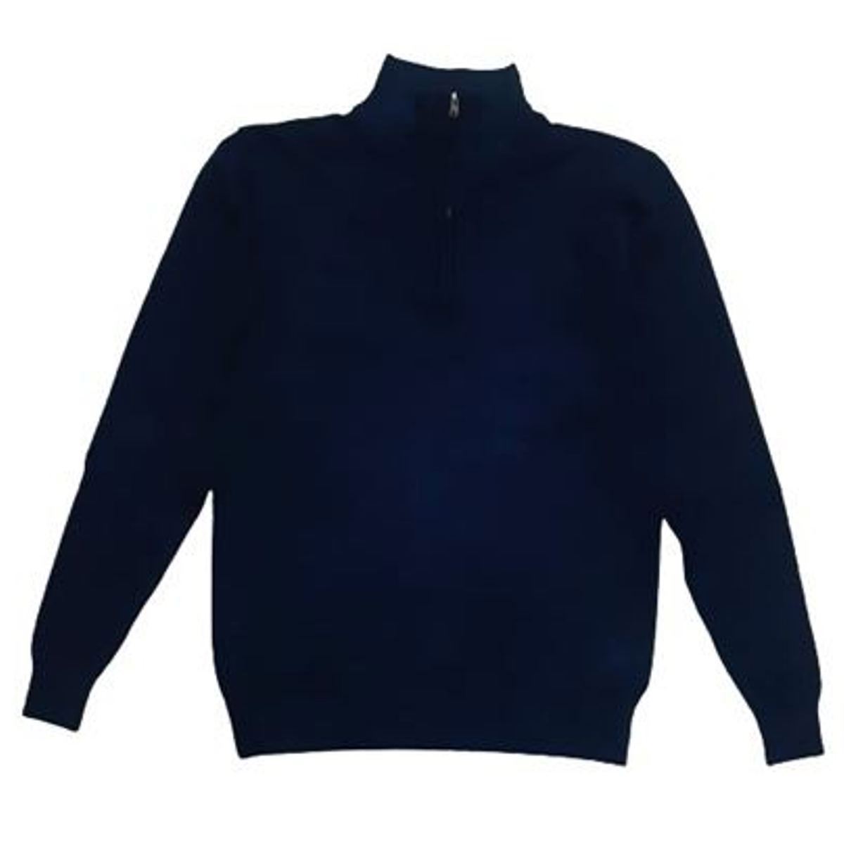 Suéter U Sport azul con cierre medio CH para hombre