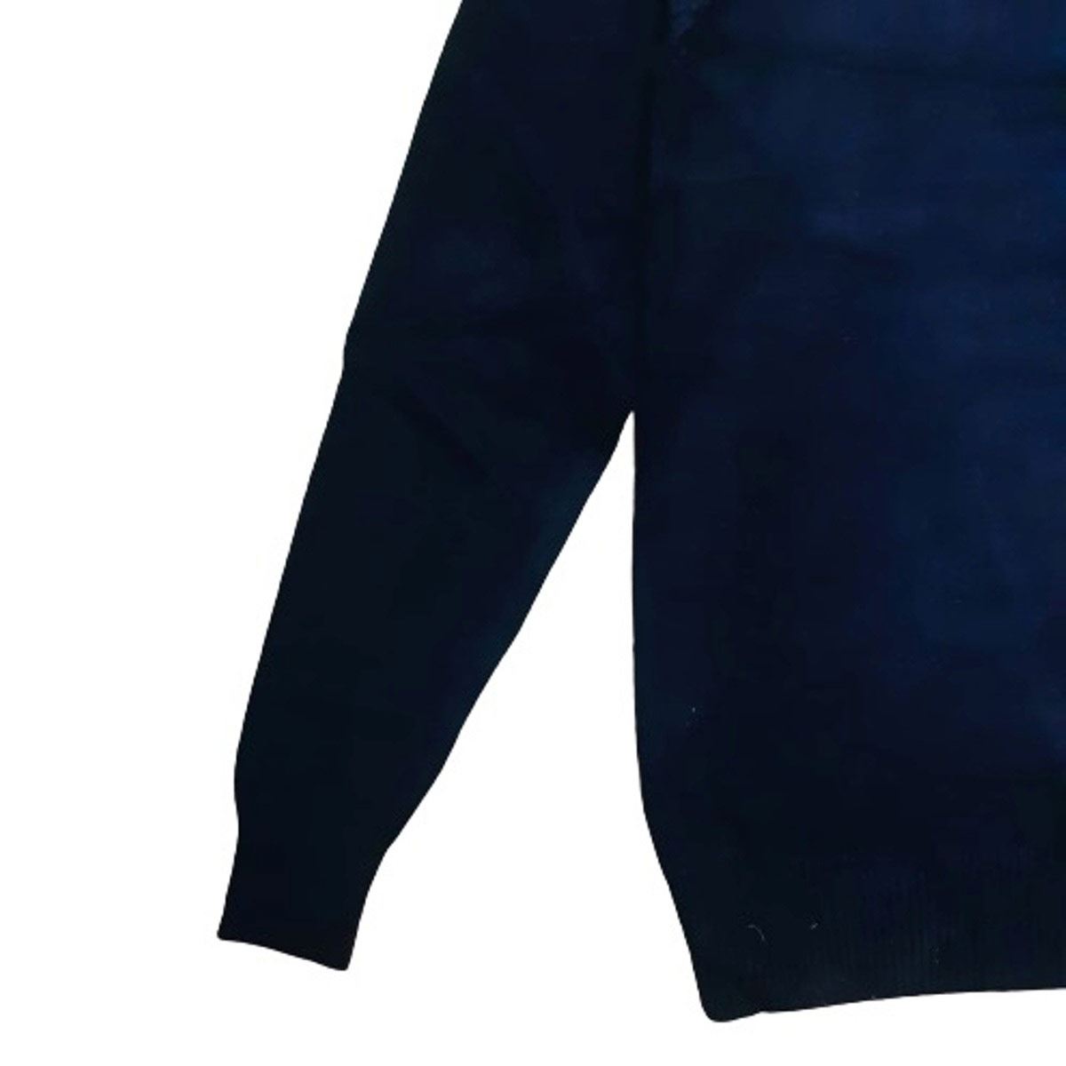 Suéter U Sport azul con cierre medio CH para hombre