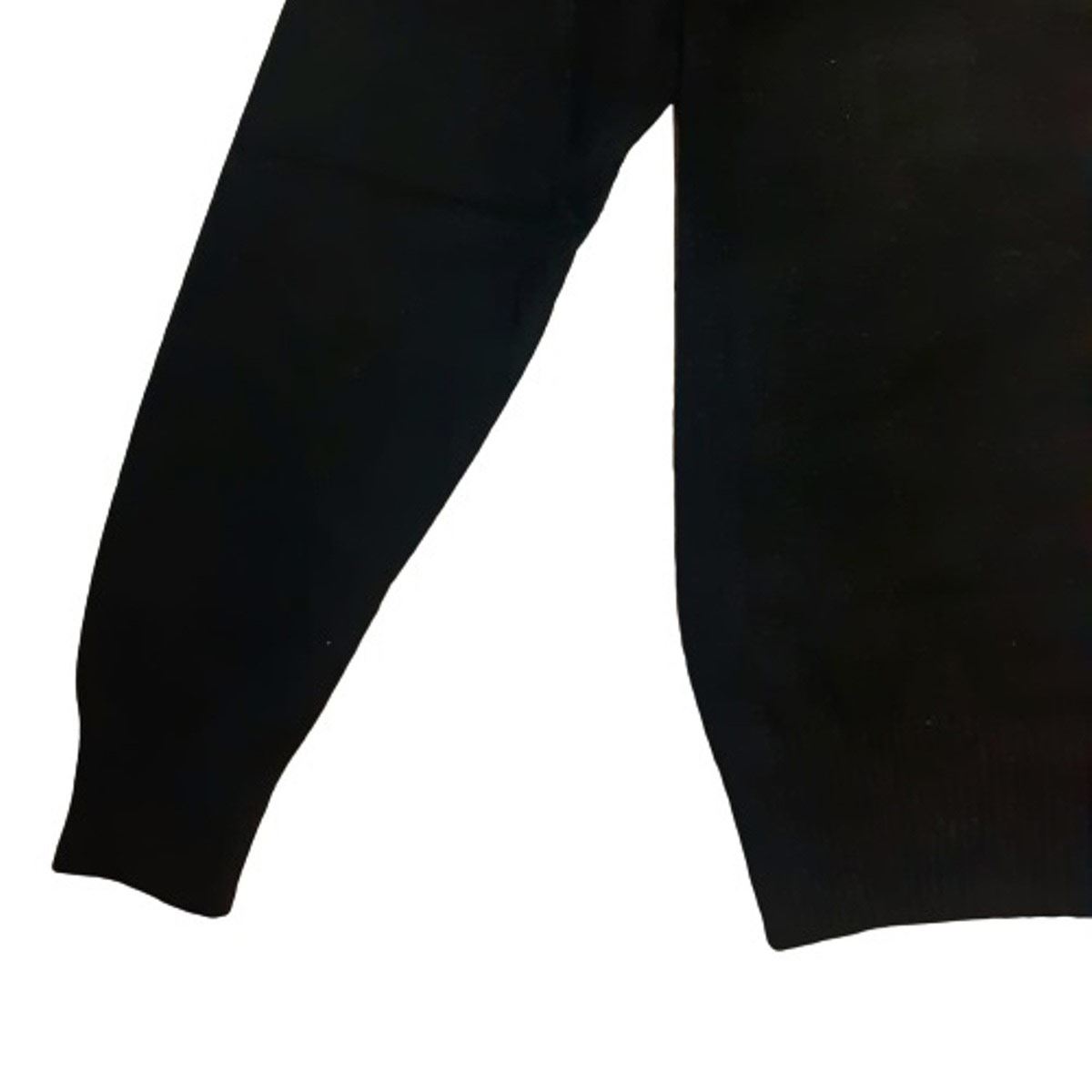 Suéter U Sport negro con cierre medio M para hombre