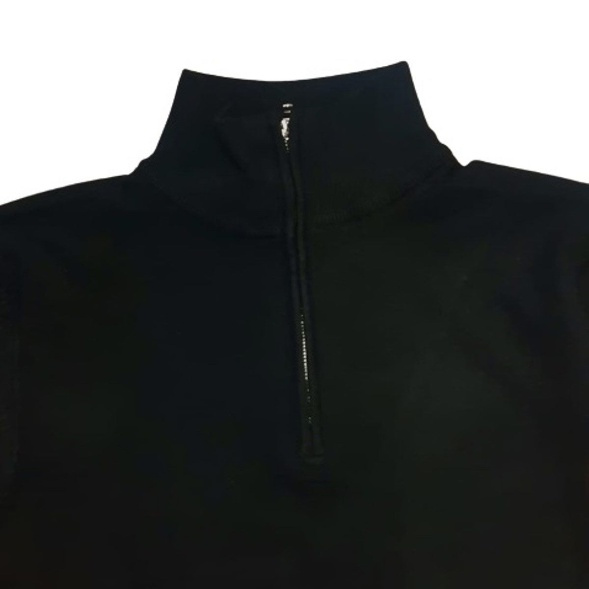 Suéter U Sport negro con cierre medio G para hombre