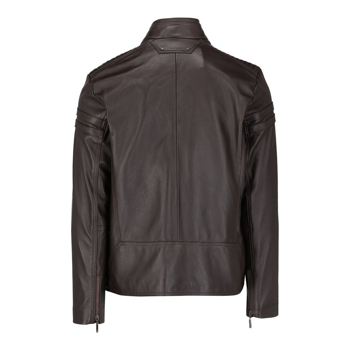 Chamarra Michel Domit A05I02 color café talla M