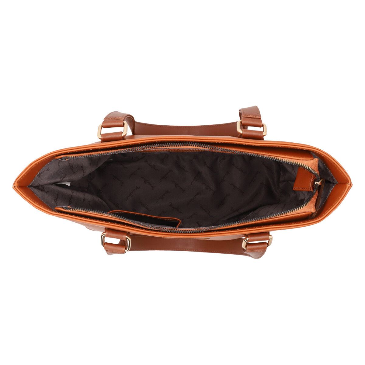 Bolso Michel Domit Tipo Tote modelo DYY595 Color Café