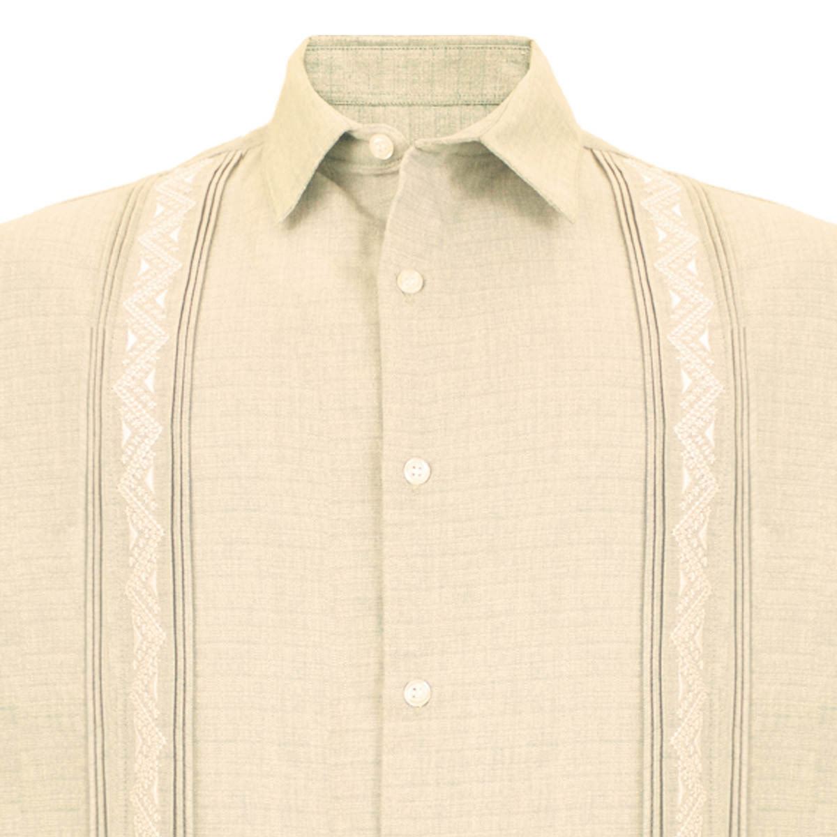 Guayabera manga corta G Candila beige CH