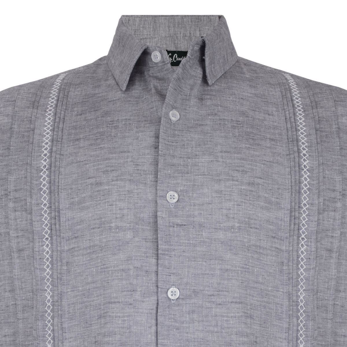 Guayabera GCandila Manga Corta Gris M