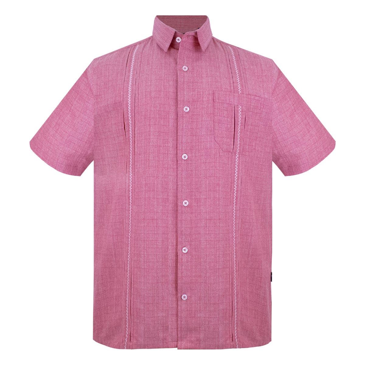 Guayabera G Candila Color Rojo (Talla CH)