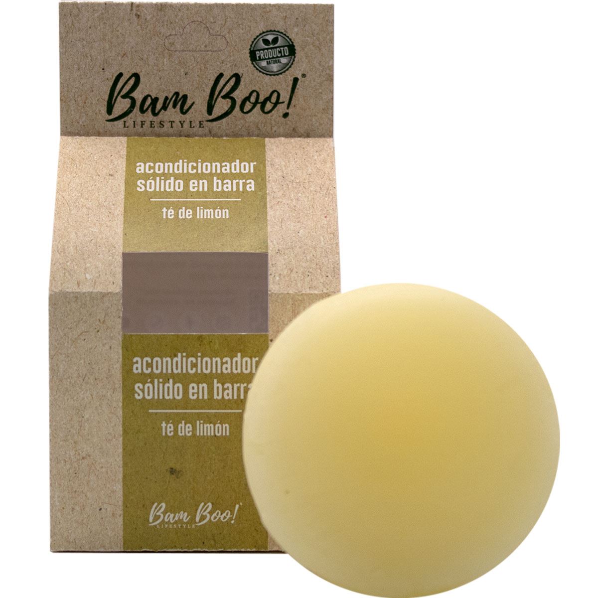 Bamboo Acondicionador Sólido Te De Limón