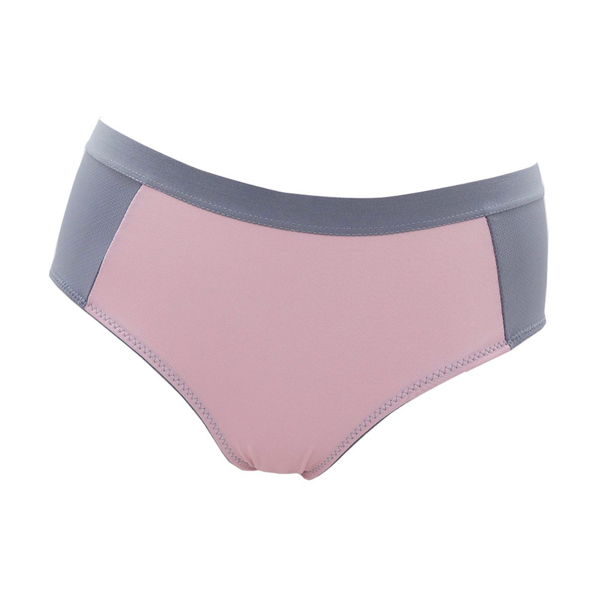 Bikini Carnival deportivo 2piezas modelo DP74171 talla chica color azul marino y gris dama