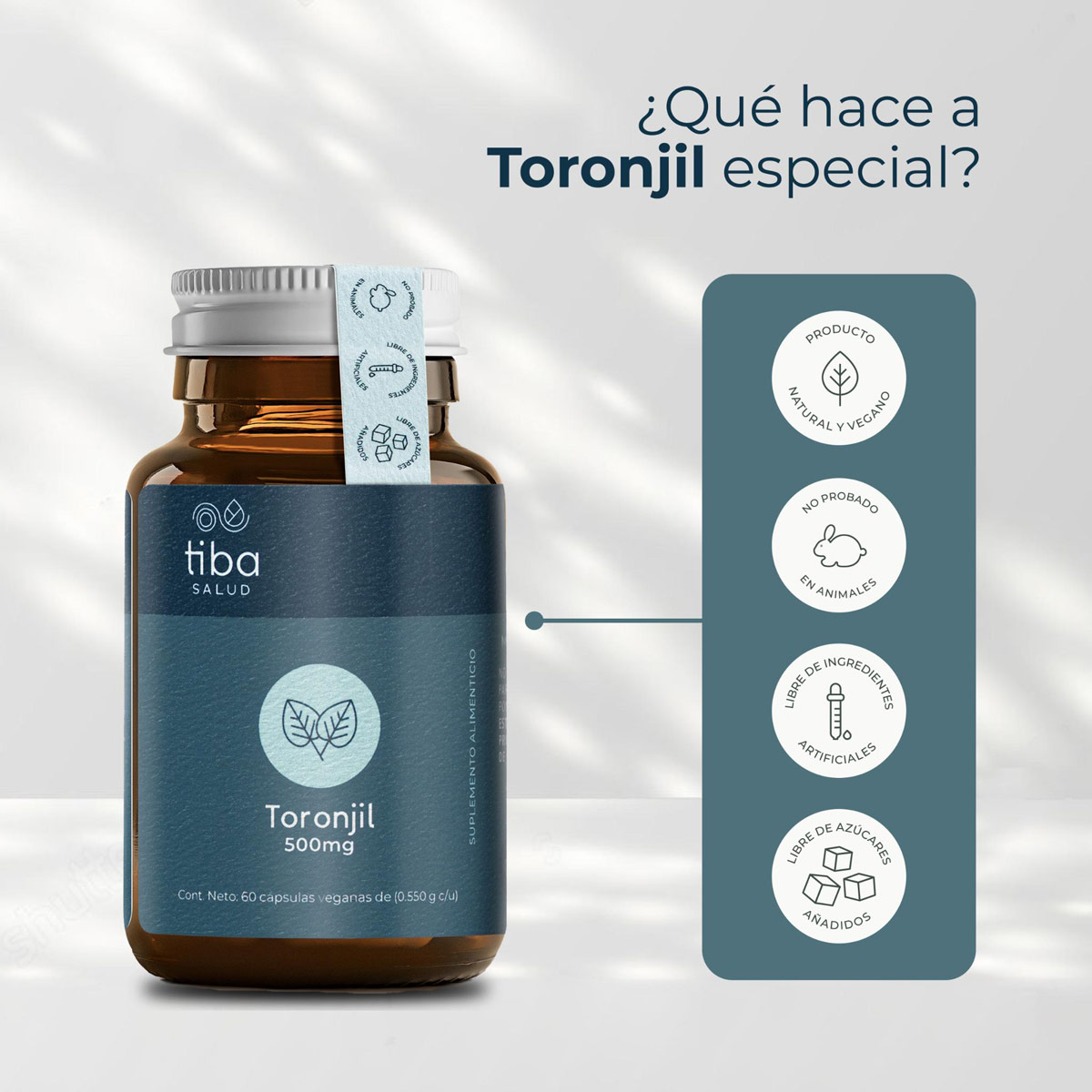 Suplemento Alimenticio Toronjil Tiba Salud