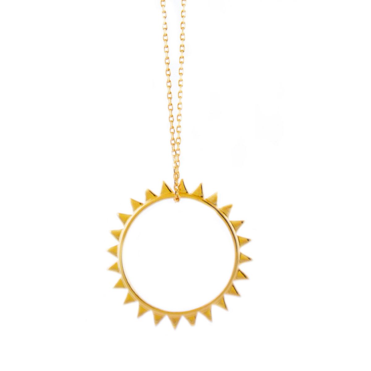 Collar Sol con Triángulos Ziena