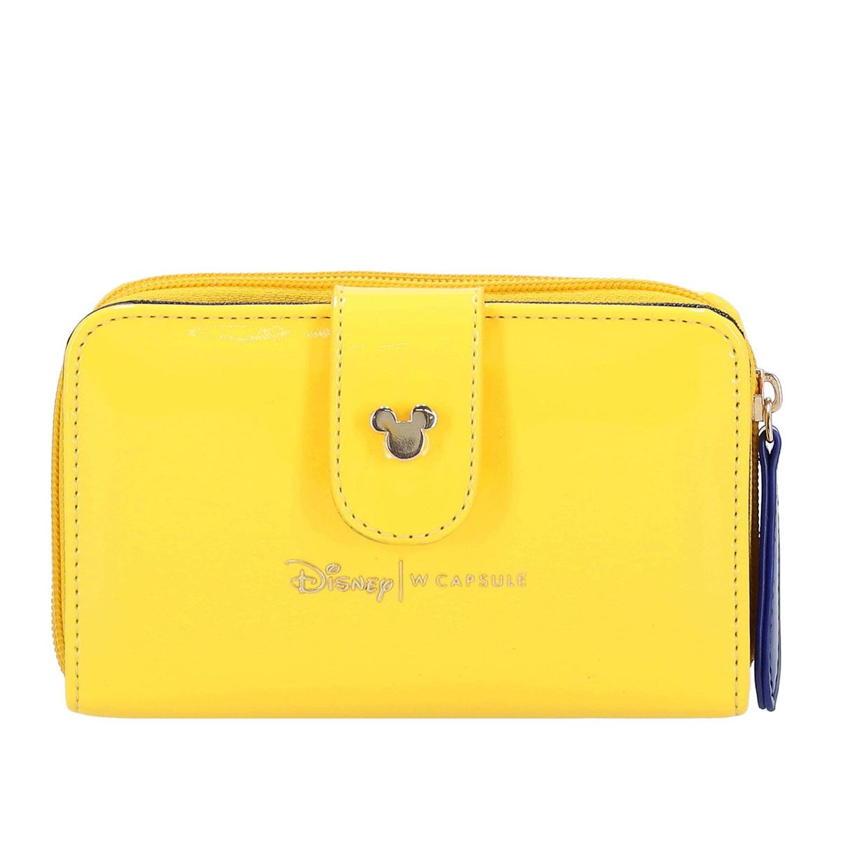 Cartera bi-fold W capsule color Amarillo Modelo HBIRIDE13CW