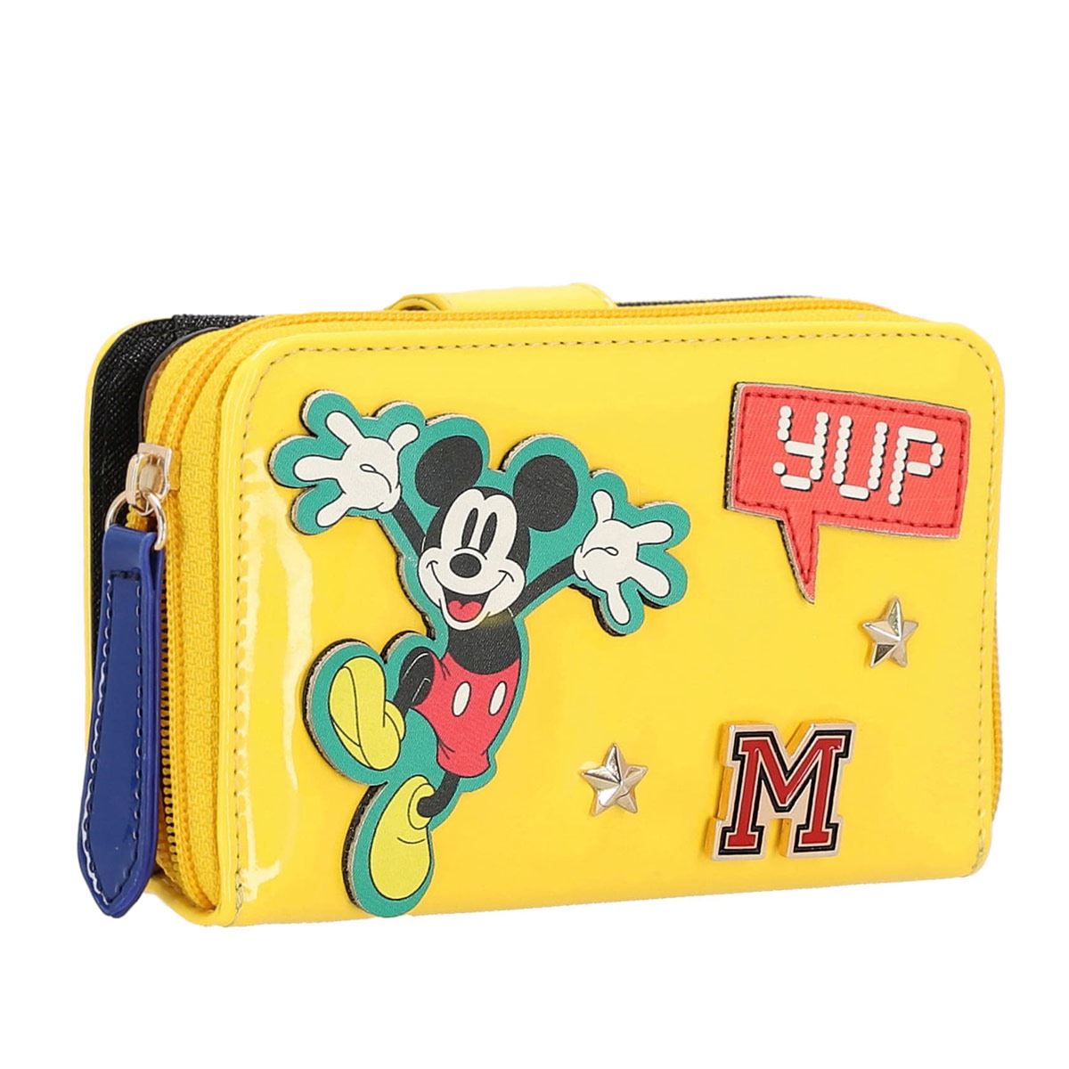 Cartera bi-fold W capsule color Amarillo Modelo HBIRIDE13CW