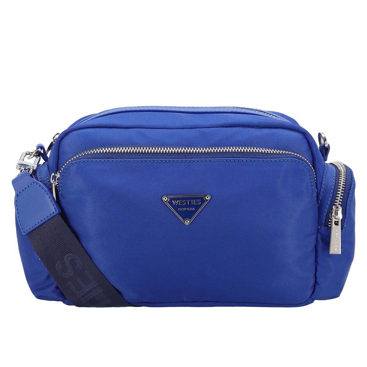 Bolsa cross body Westies color Azul Modelo HBMIROKU4WE