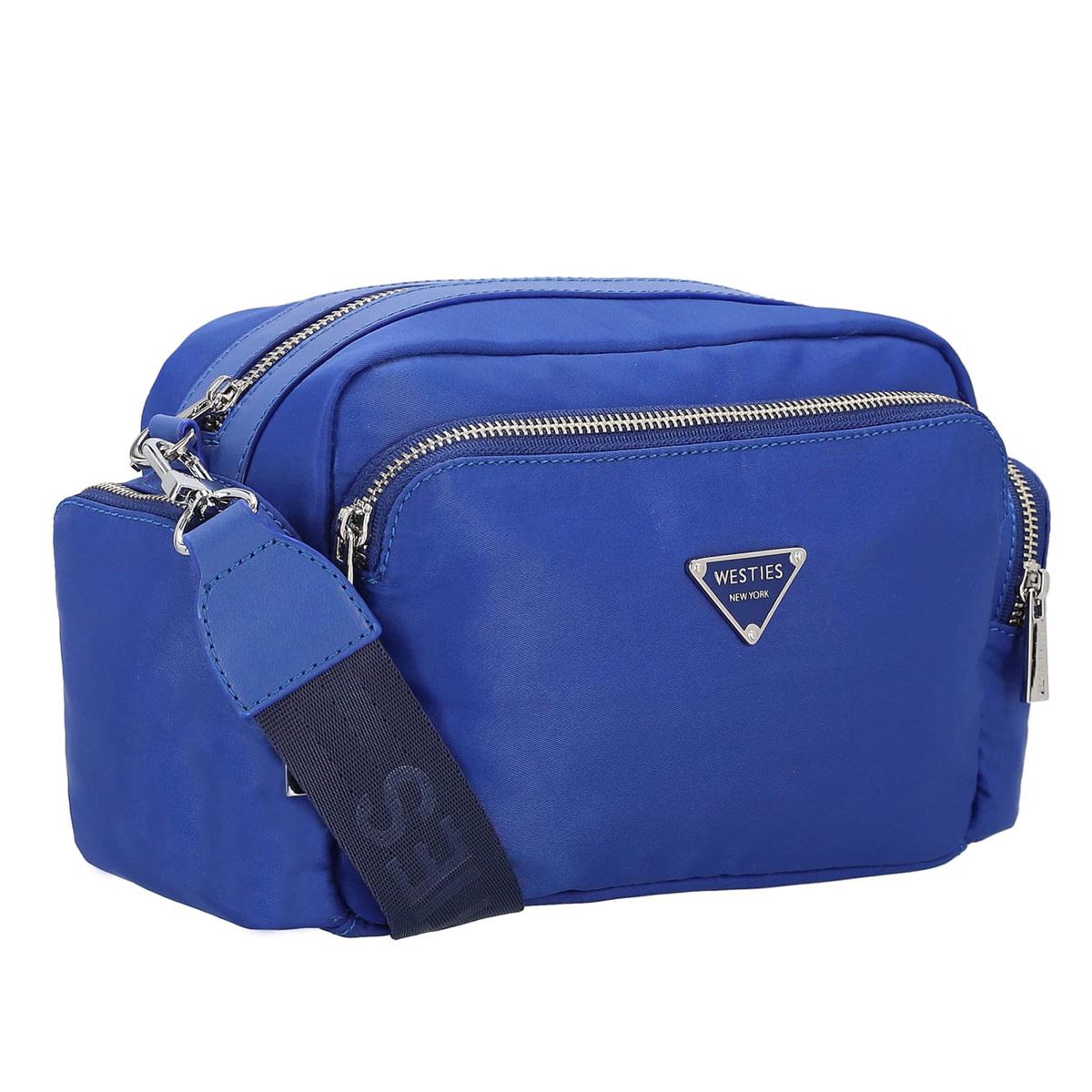 Bolsa cross body Westies color Azul Modelo HBMIROKU4WE