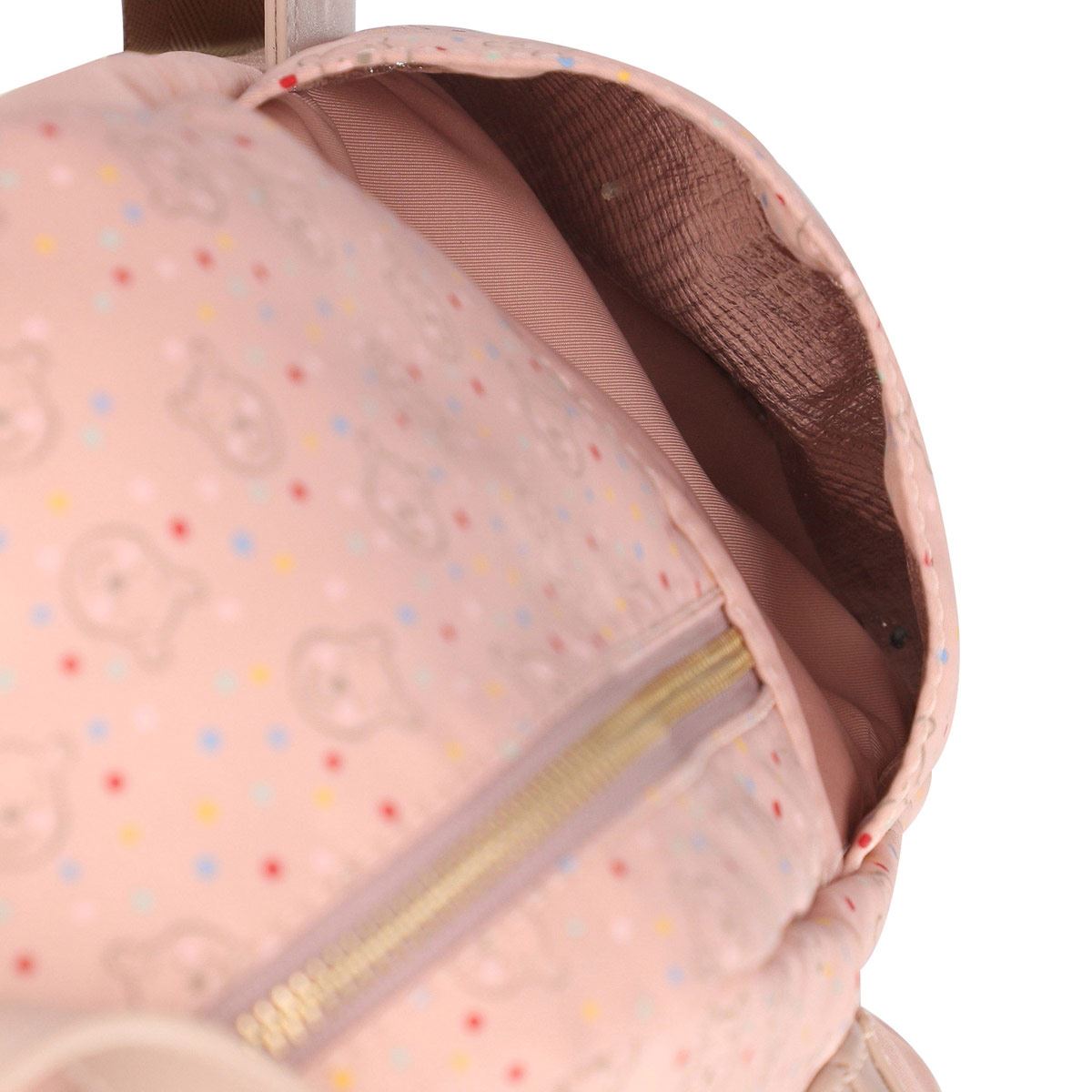 Pañalera backpack color Nude/Multicolor para mujer W CAPSULE