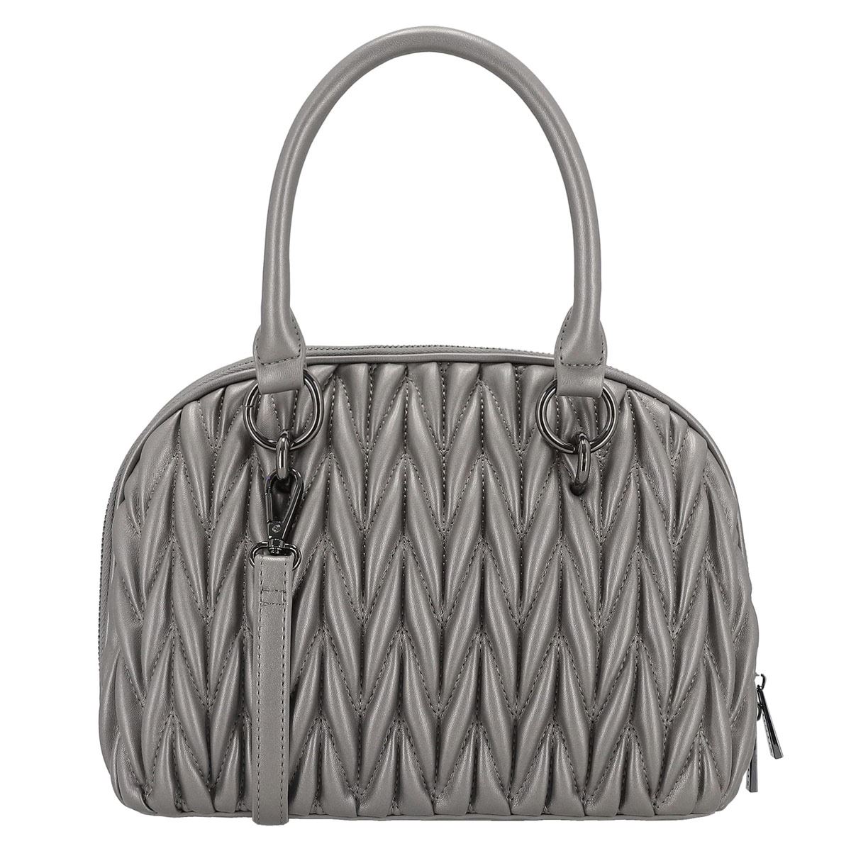 Bolsa Westies Satchel color café con negro