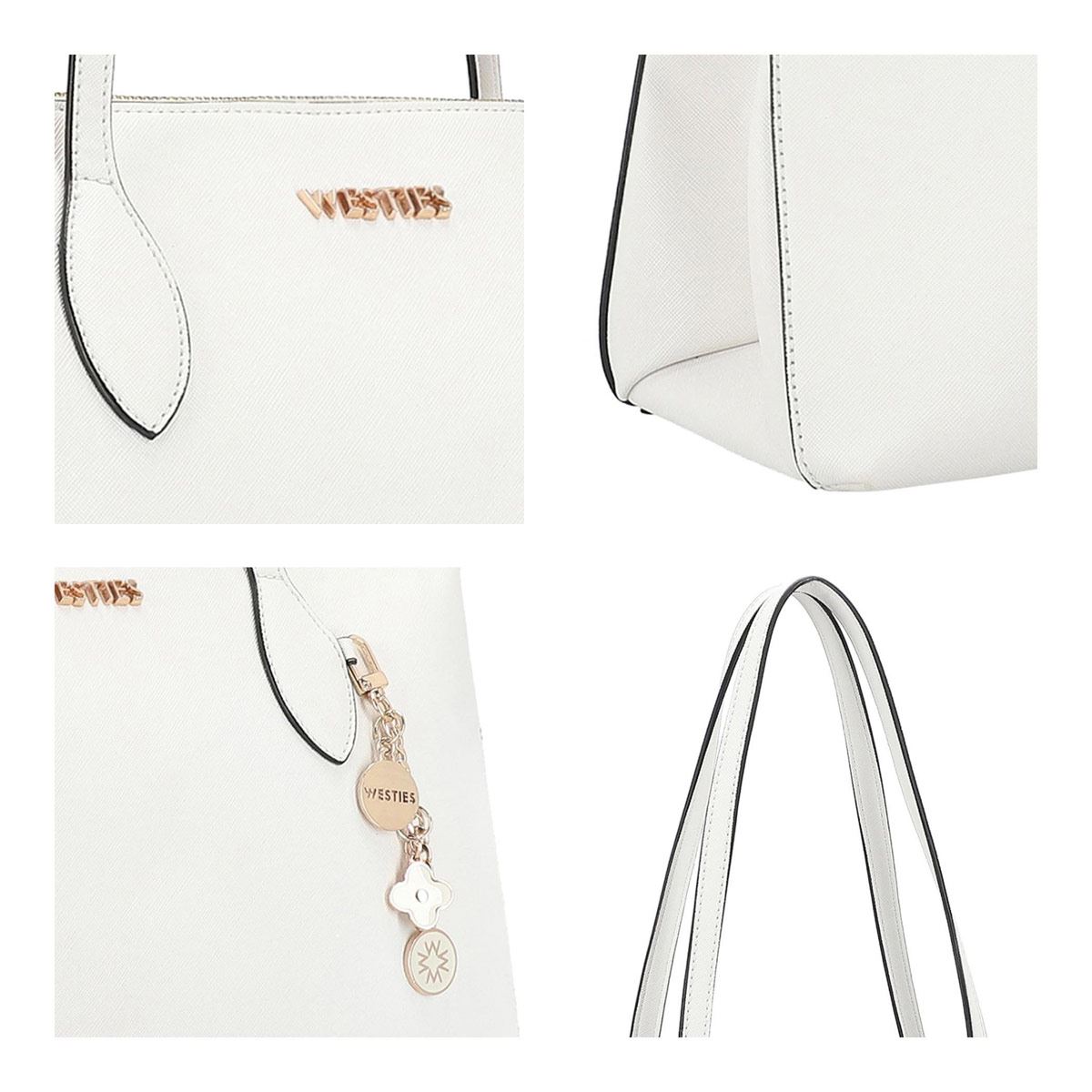 Bolsa Tote color Marfil para mujer WESTIES