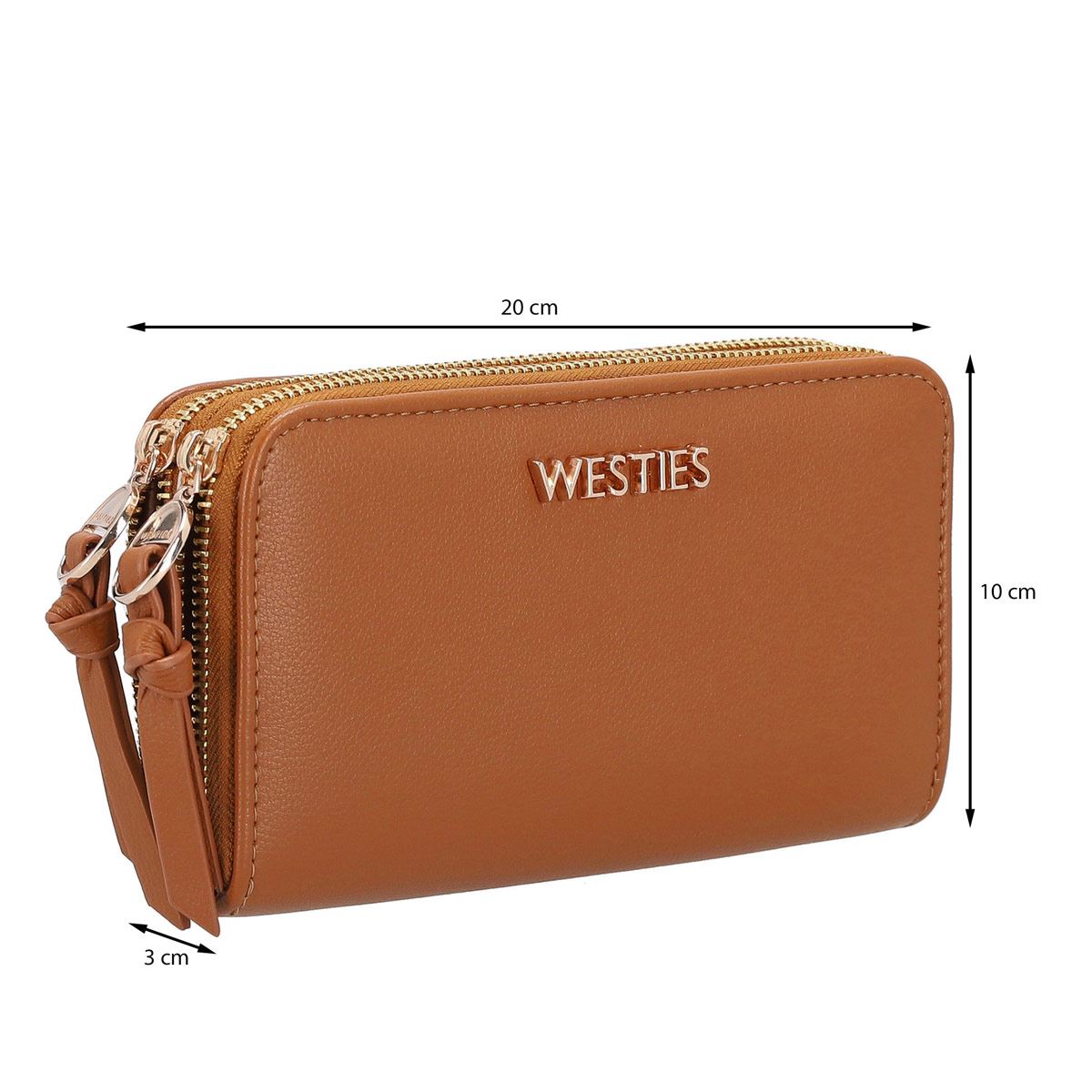 Cartera color Caf para mujer WESTIES