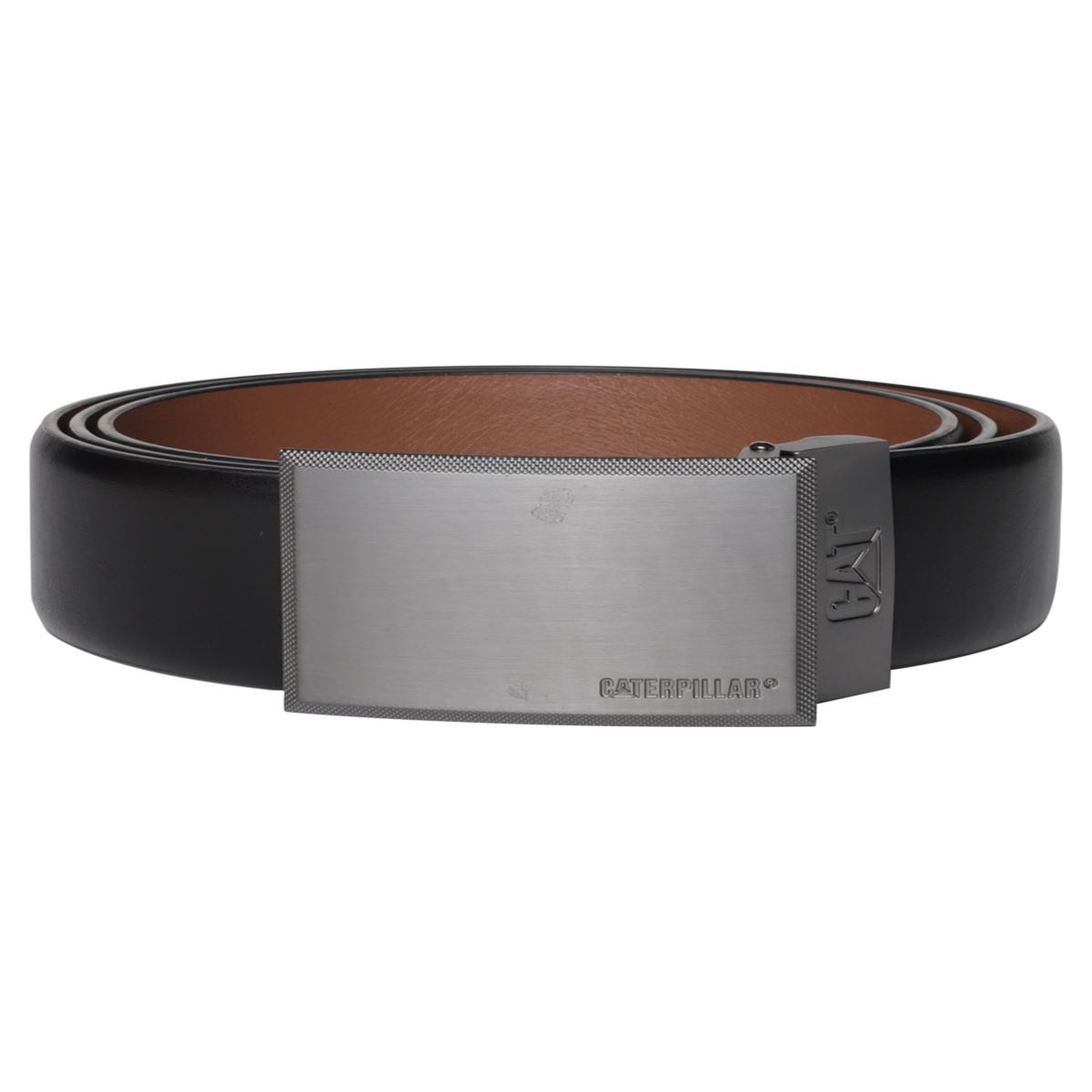 Set Cartera/Cinturón Negro Cat para hombre