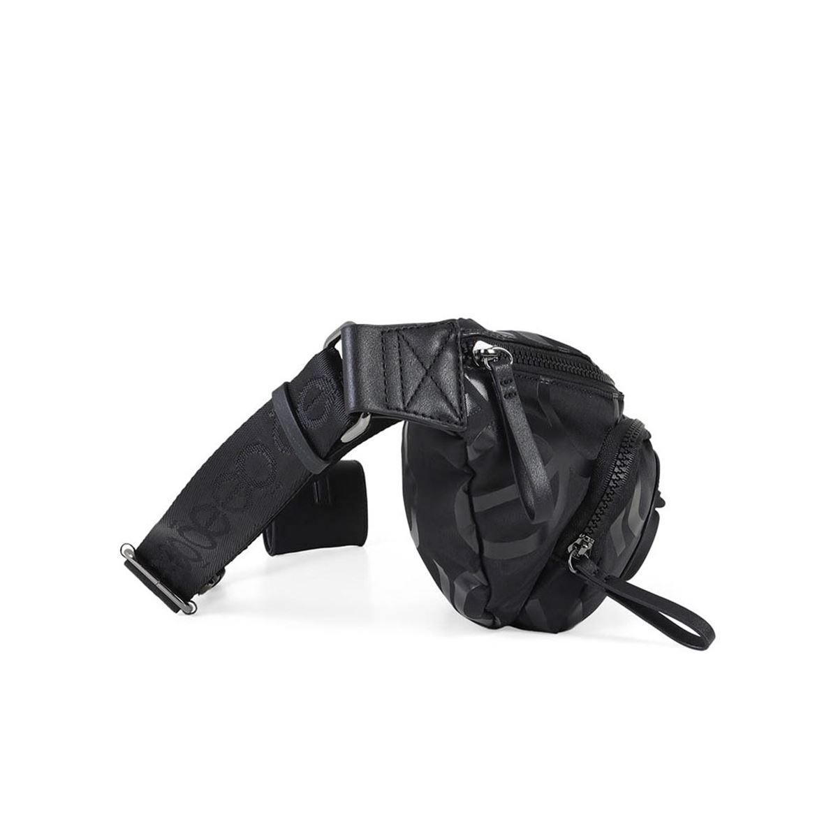 Bolso Cloe Cangurera Color Negro Para Mujer