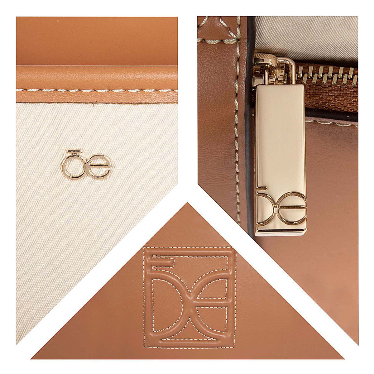 Bolso Tote Cloe Camel para Mujer
