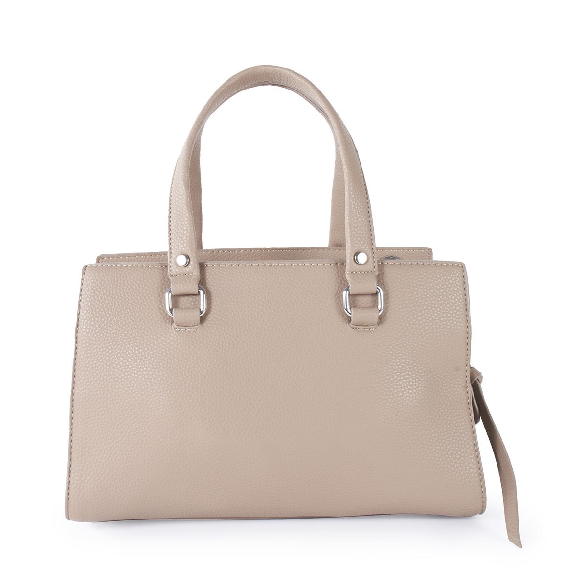 Bolso Satchel Color Fango Para Mujer Cloe