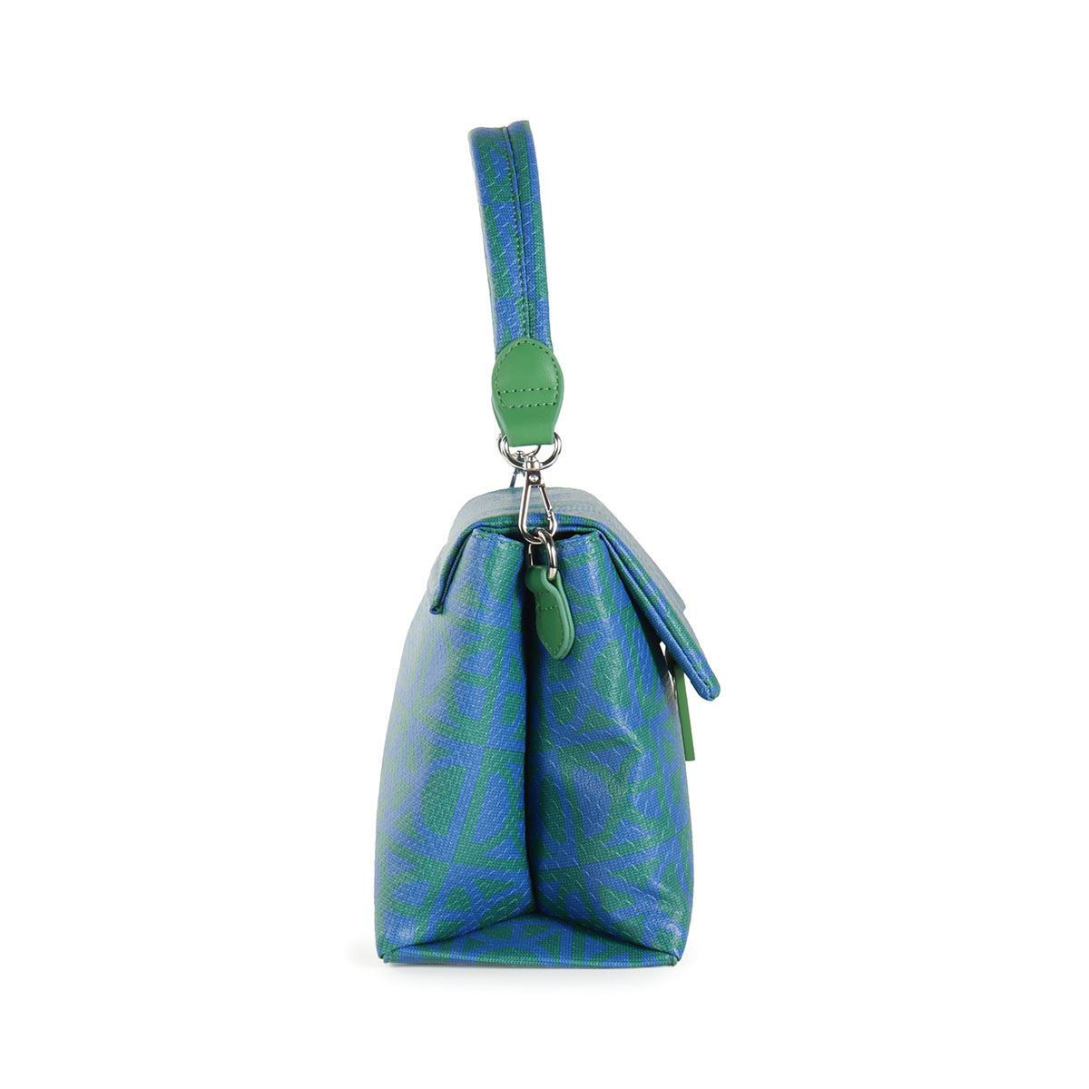 Bolso Satchel Cloe Verde para Mujer
