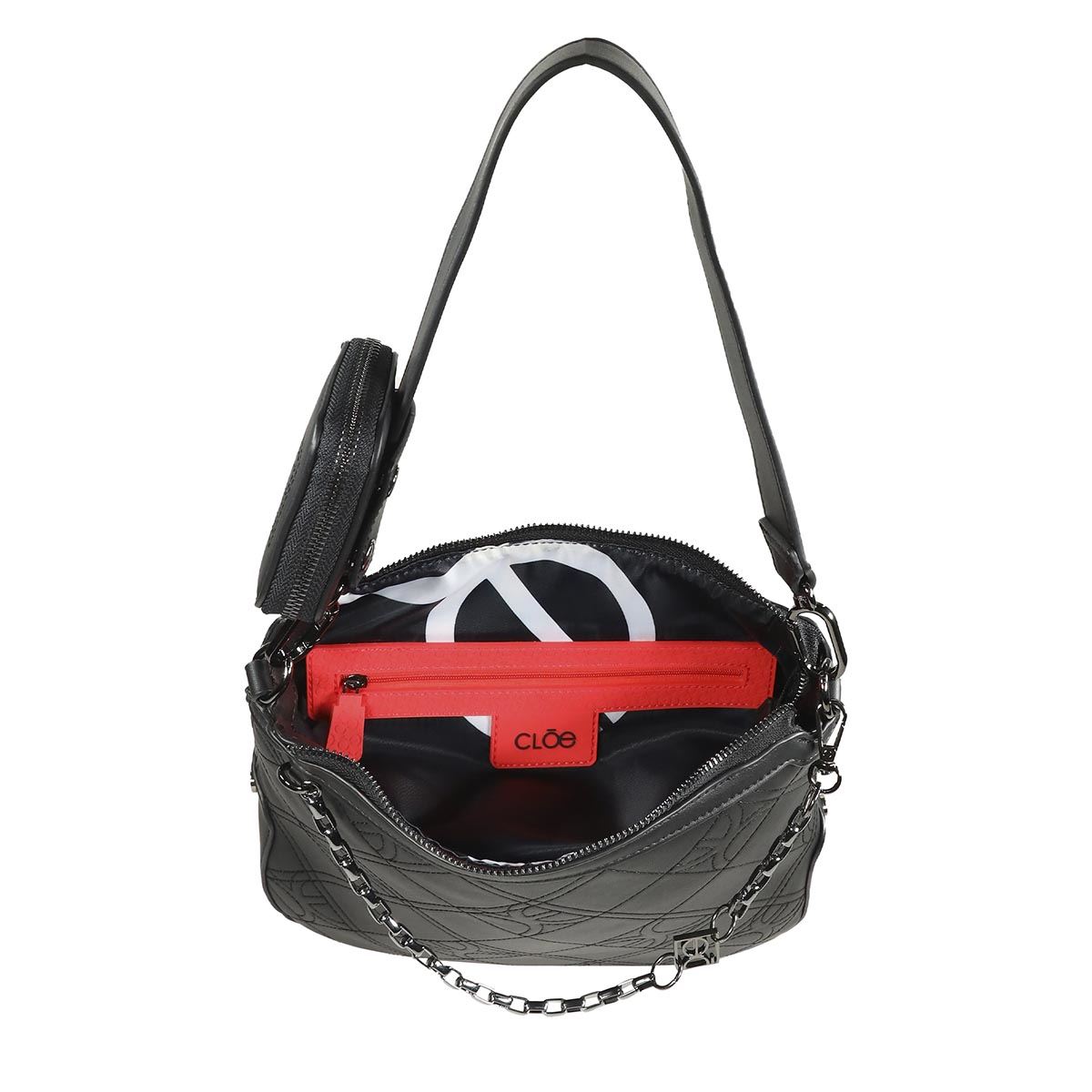 Bolso Tote Cloe Negro para Mujer