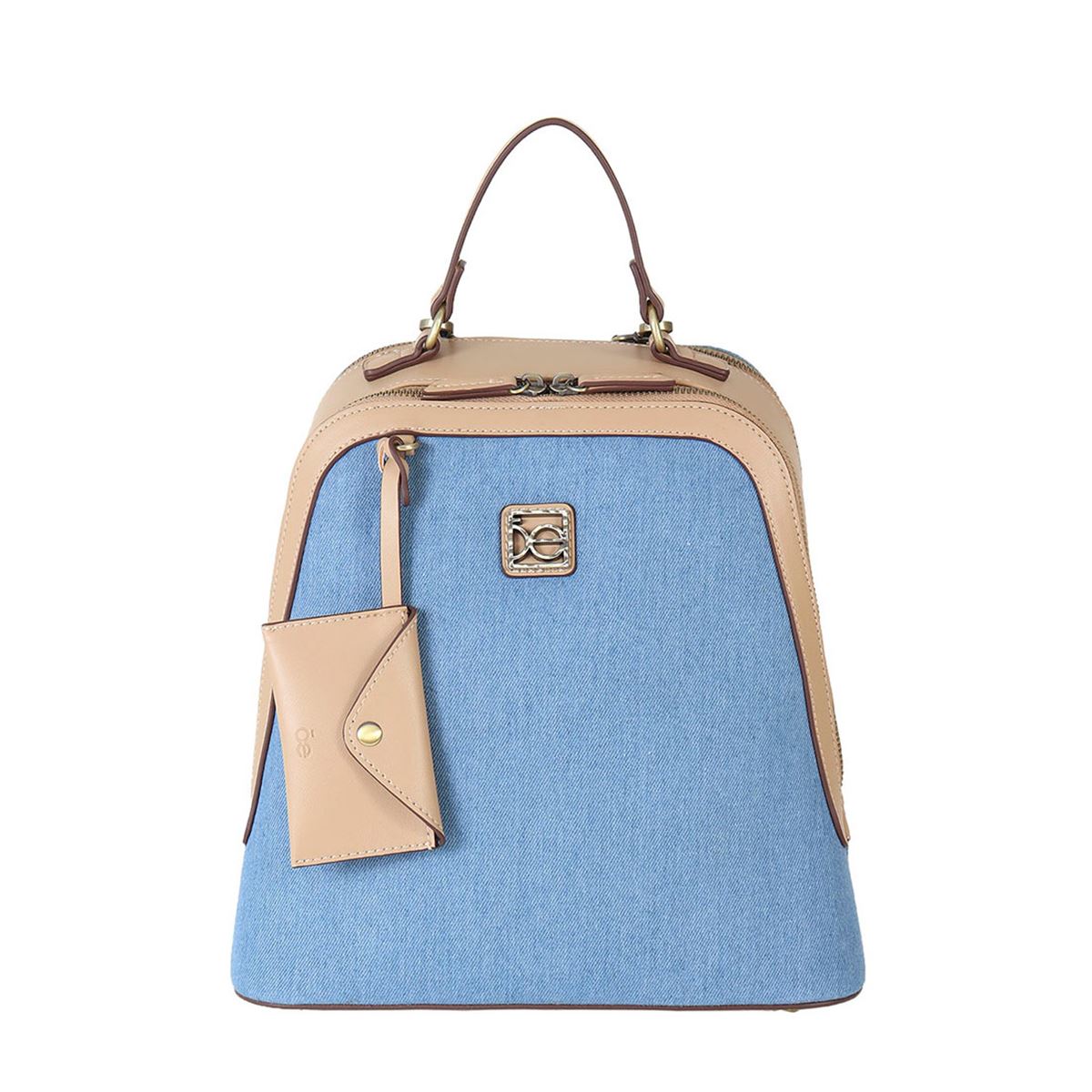 Bolso Backpack color Azul para Mujer Cloe