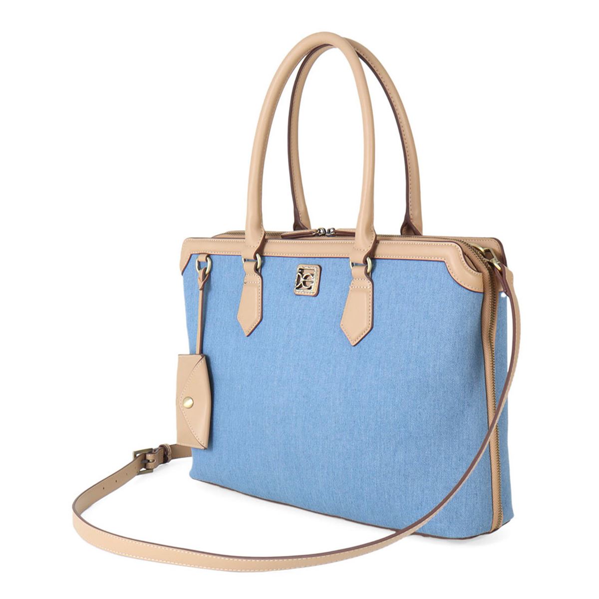 Bolso Porta Laptop color Azul para Mujer Cloe