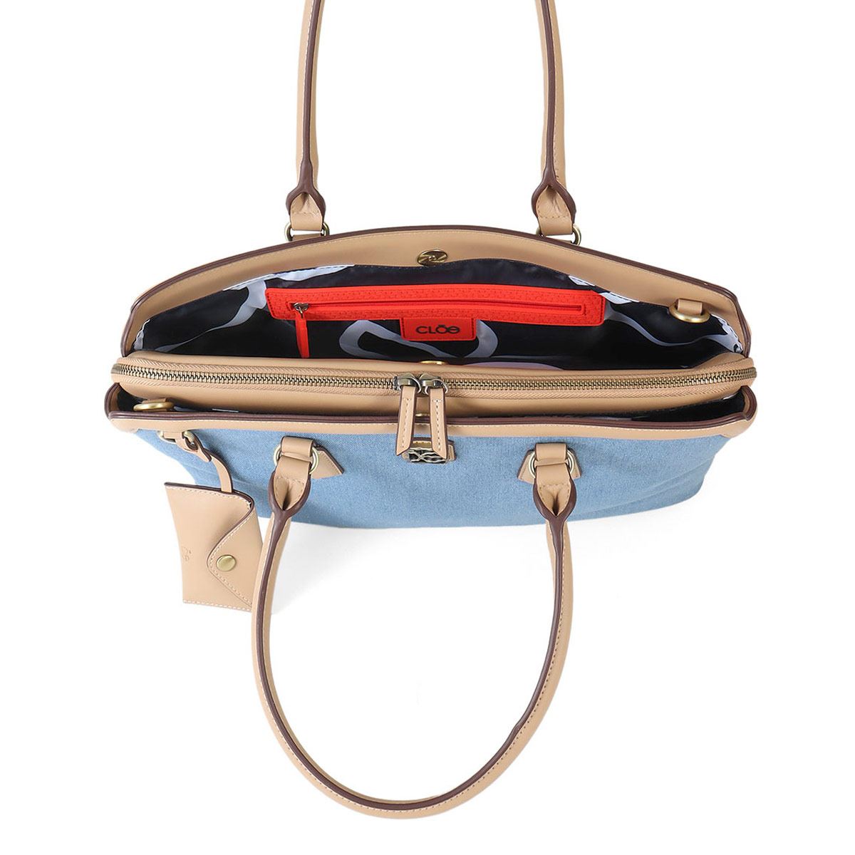 Bolso Porta Laptop color Azul para Mujer Cloe