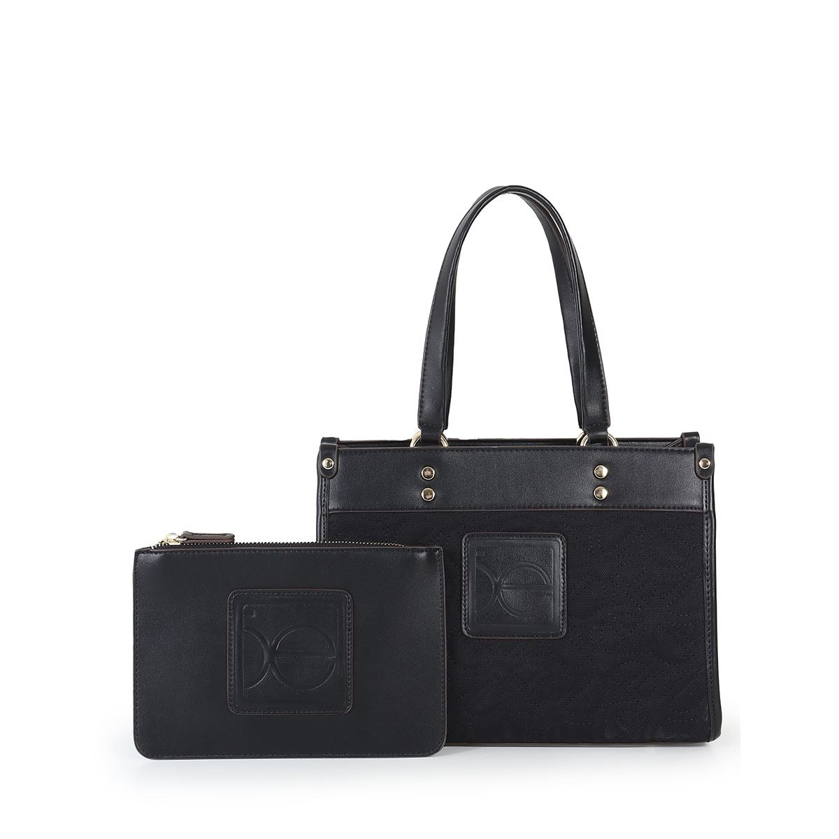 Bolso Tote Cloe Negro para Mujer